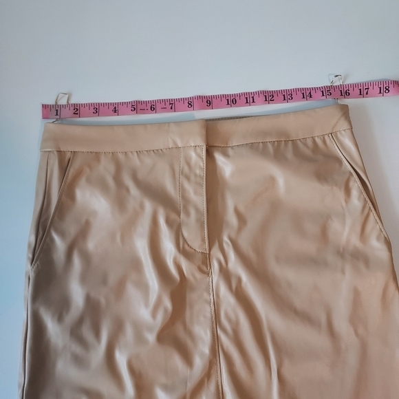 ZARA Faux leather midi skirt - Picture 9 of 9